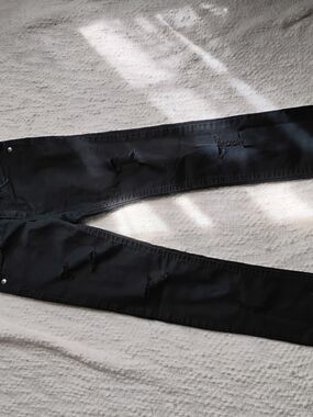 Jordache Black Distressed Skinny Kids Jeans